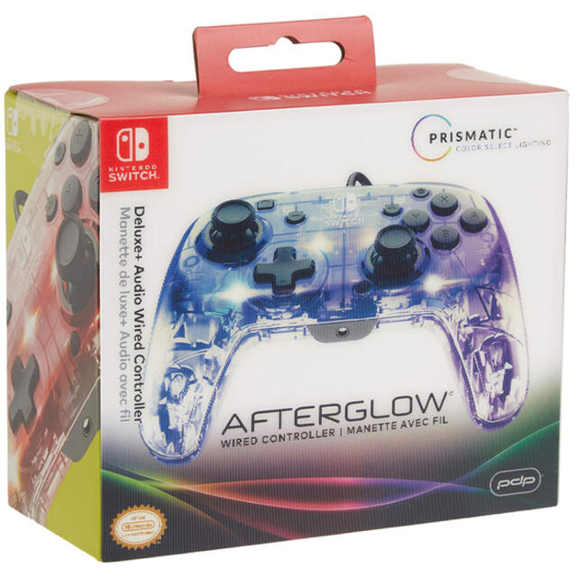 【新品未使用】PDP Afterglow ニンテンドースイッチ コントローラー