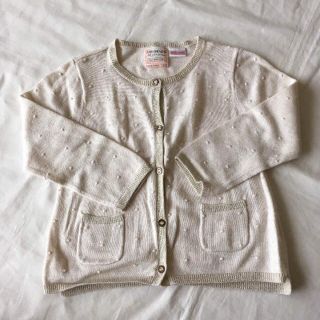 ザラキッズ(ZARA KIDS)のlisa_londyxxx様 専用 ZARA  ドットカーディガン(カーディガン)