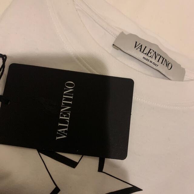 VALENTINO(ヴァレンティノ)のヴァレンティノ　白Tシャツ　人気　xs レディースのトップス(Tシャツ(半袖/袖なし))の商品写真