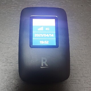 ラクテン(Rakuten)のRakuten WiFi Pocket ブラック(PC周辺機器)