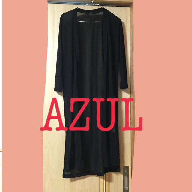 AZUL by moussy(アズールバイマウジー)のAZUL ロングカーディガン レディースのトップス(カーディガン)の商品写真