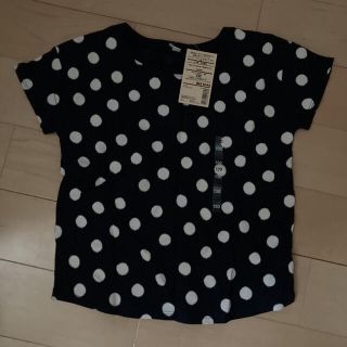 ムジルシリョウヒン(MUJI (無印良品))のタグ付未使用　無印　トップス130(Tシャツ/カットソー)