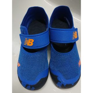 ニューバランス(New Balance)のnew balance キッズ サンダル ブルー 18.5cm(サンダル)