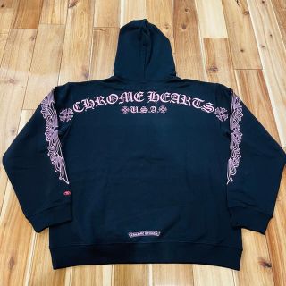 クロムハーツ(Chrome Hearts)の新作 クロムハーツ matty boy ブラックピンク パーカー サイズXXL(パーカー)