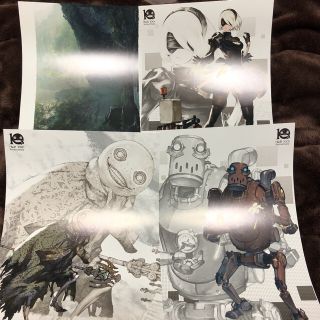NieR ニーア ゲームシリーズ 10周年記念くじ G賞 コレクタブルポスター(ポスター)