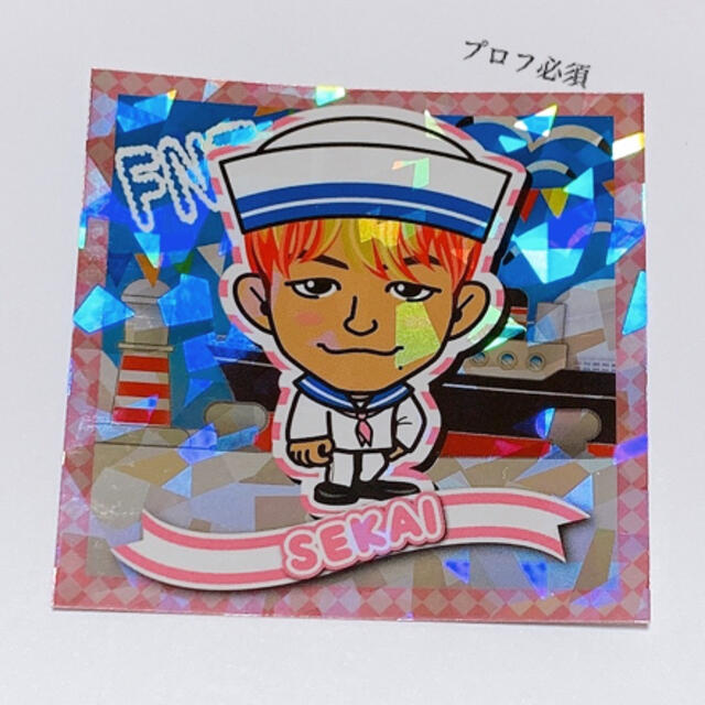FANTASTICS 世界 水兵 キャラ ステッカー エンタメ/ホビーのタレントグッズ(その他)の商品写真