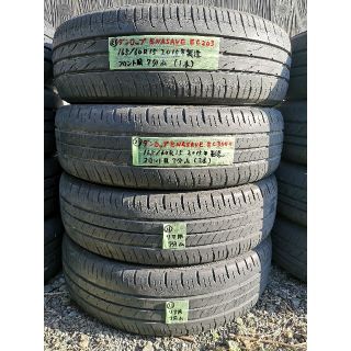 ダンロップ(DUNLOP)の(21)中古ダンロップEC203　EC300+165/60R15サマータイヤ４本(タイヤ)