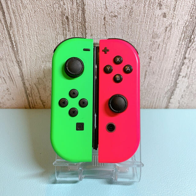 美品　任天堂　switch ジョイコン　Joy-Con スプラトゥーン