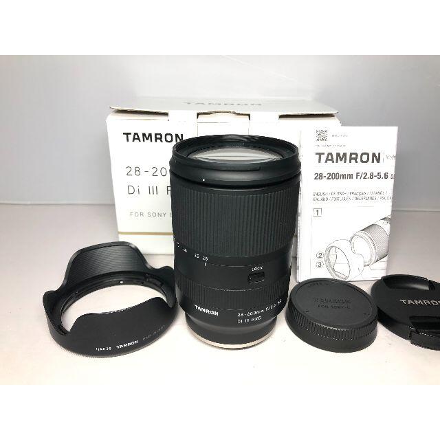 極上品 タムロン 28-200 2.8-5.6 Di III RXD ソニー付属品