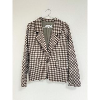 ☆完売必須☆Dior チェック ジャケット♪ ichigas.co.jp