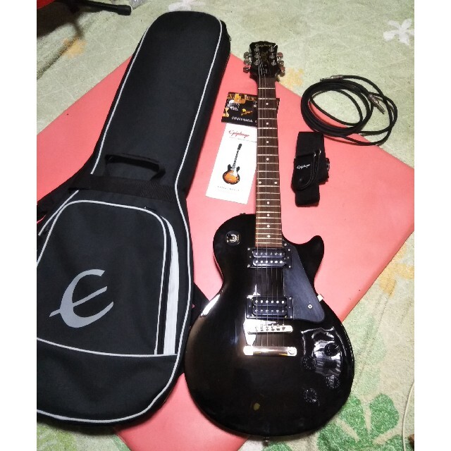 Epiphone - さだ様専用Epiphoneレスポールスタジオブラックセットネック、グローバーペグの通販 by 虹を見た時's shop