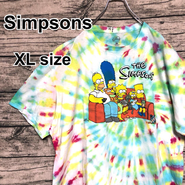 SIMPSON(シンプソン)のシンプソンズ　Tシャツ　ビックシルエット　ビックロゴ　古着 メンズのトップス(Tシャツ/カットソー(半袖/袖なし))の商品写真