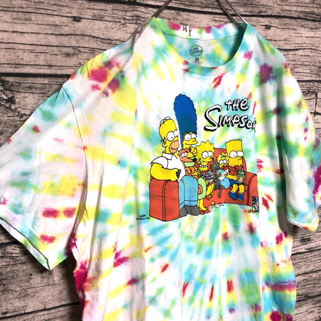 SIMPSON(シンプソン)のシンプソンズ　Tシャツ　ビックシルエット　ビックロゴ　古着 メンズのトップス(Tシャツ/カットソー(半袖/袖なし))の商品写真