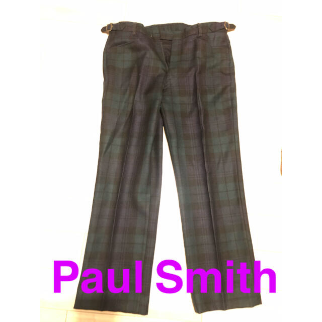 Paul Smith(ポールスミス)のPaul  Smith ポールスミス　チェックパンツ　Sサイズ　ブラックウォッチ メンズのパンツ(スラックス)の商品写真