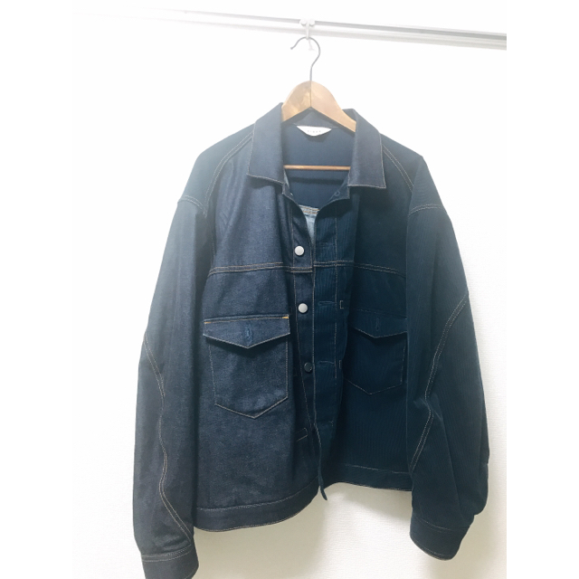 Jieda(ジエダ)のjieda 20aw swiching denimjacket メンズのジャケット/アウター(ブルゾン)の商品写真