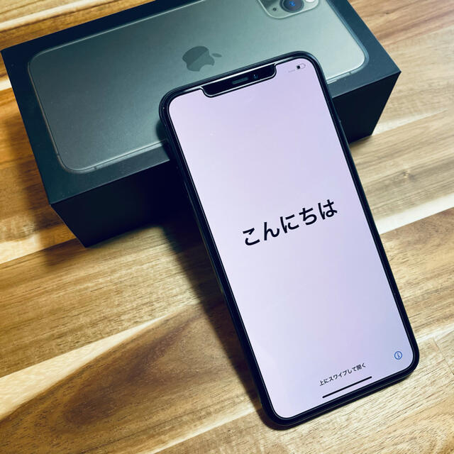 iPhone 11 Pro Max ミッドナイトグリーン 64 GB