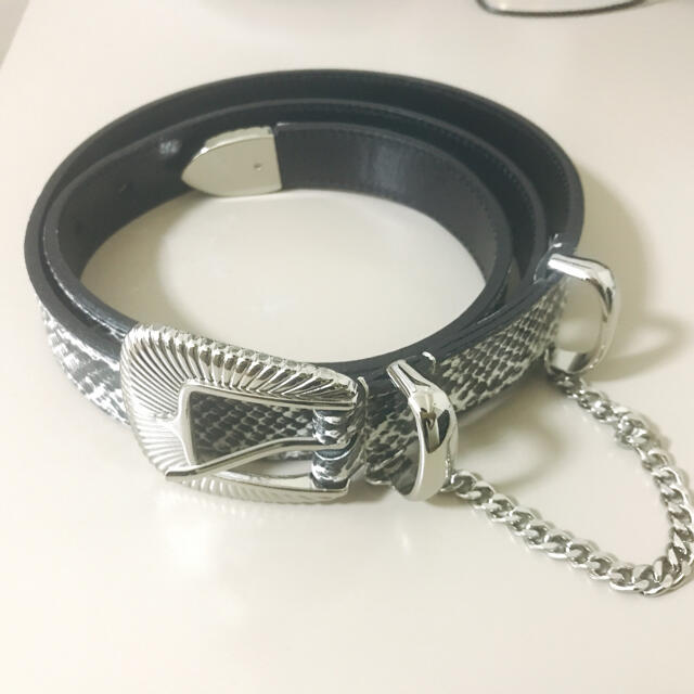 21SS JieDa WESTERN BELT BLACK