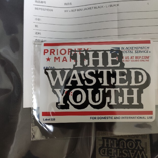 GDC(ジーディーシー)のLサイズ black eye patch Wasted Youth ジャケット メンズのジャケット/アウター(ブルゾン)の商品写真