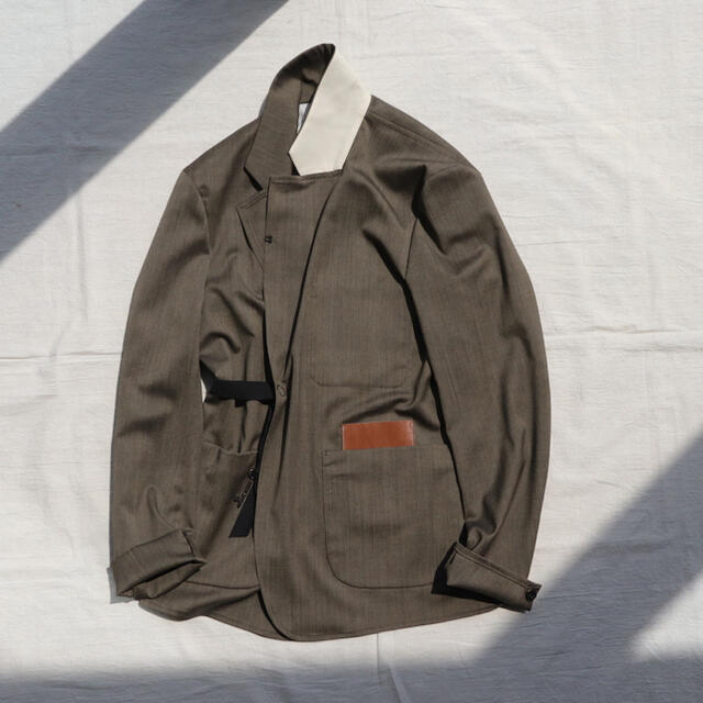 SUNSEA 20ss SNM4 DOUBLE-BREASTED JACKET | munacjny.org