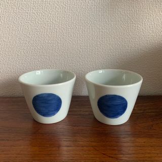 有田焼のそばちょこ２個　フリーカップ　波佐見　白山陶器(食器)