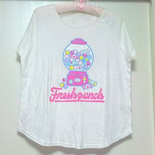 サンリオ(サンリオ)のタグ付き！フレッシュパンチTシャツ(Tシャツ(半袖/袖なし))