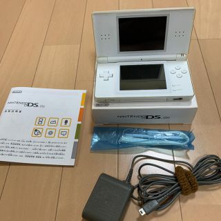 ニンテンドーDS(ニンテンドーDS)のNINTENDO DS LITE クリスタルホワイト(家庭用ゲーム機本体)