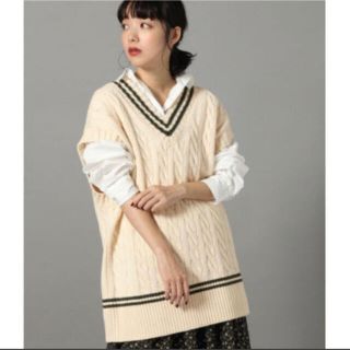 ローリーズファーム(LOWRYS FARM)の最終価格【中古】LOWRYSFARM チルデンニット(ベスト/ジレ)