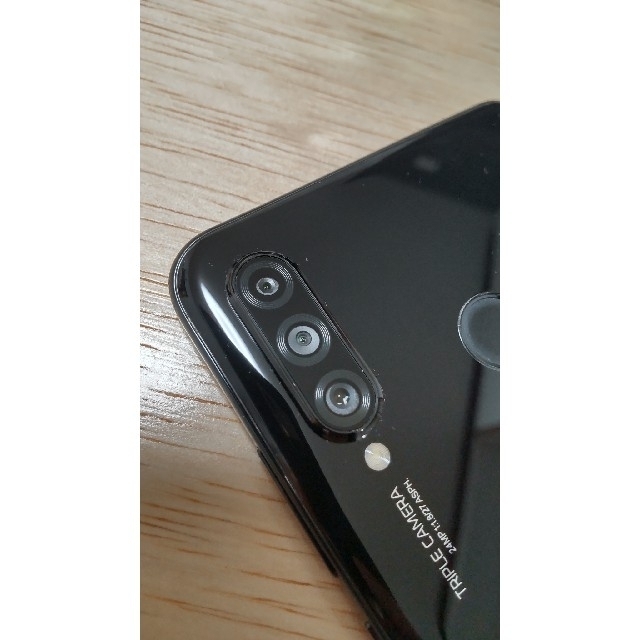 美品 おまけ HUAWEI p30lite ブラック