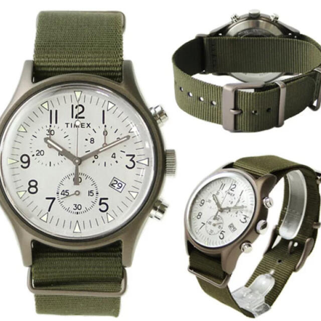 新品未使用約2万タイメックス TIMEX 腕時計 MK1 アルミニウム クロノ