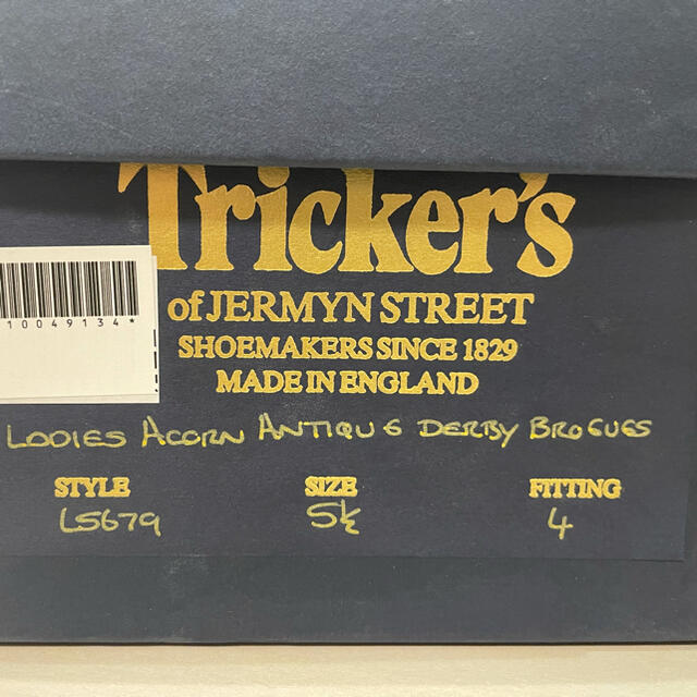 Trickers(トリッカーズ)の売り切り特価‼️tricker's バートン　レディースver. 美品 メンズの靴/シューズ(ドレス/ビジネス)の商品写真