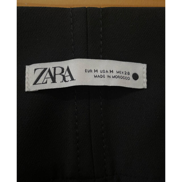 ZARA(ザラ)のZARAパンツレギンス ザラブラックレギパン ストレッチパンツ レディースのレッグウェア(レギンス/スパッツ)の商品写真