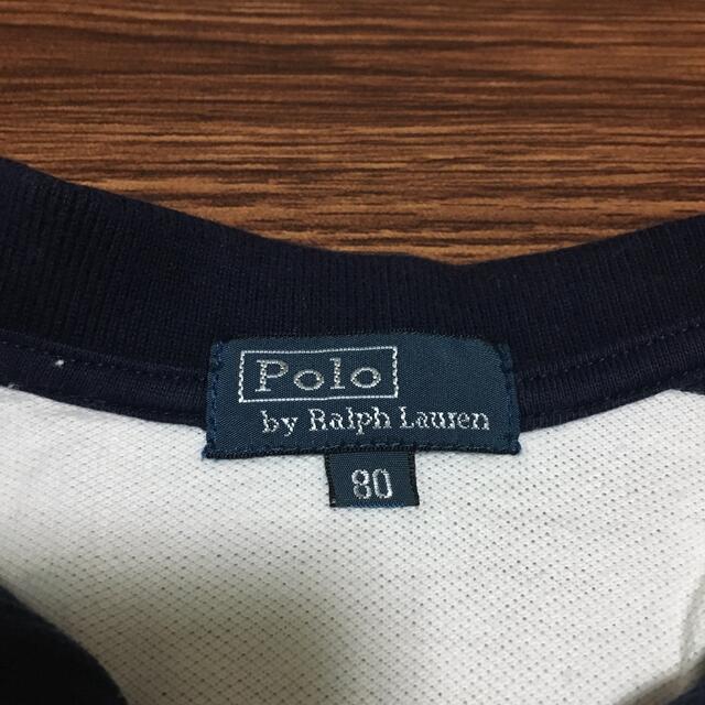 POLO RALPH LAUREN(ポロラルフローレン)のラルフローレン　ポロシャツ&ショートパンツセット キッズ/ベビー/マタニティのベビー服(~85cm)(シャツ/カットソー)の商品写真