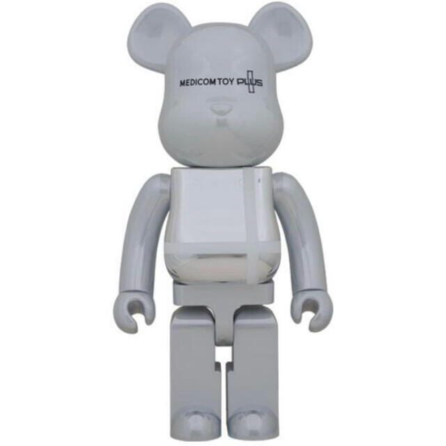 MEDICOM TOY(メディコムトイ)のBE@RBRICK WHITE CHROME 1000％ エンタメ/ホビーのフィギュア(その他)の商品写真