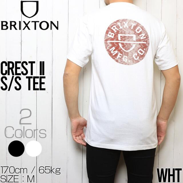 BRIXTON ブリクストン CREST II S/S TEE 半袖Tシャツ