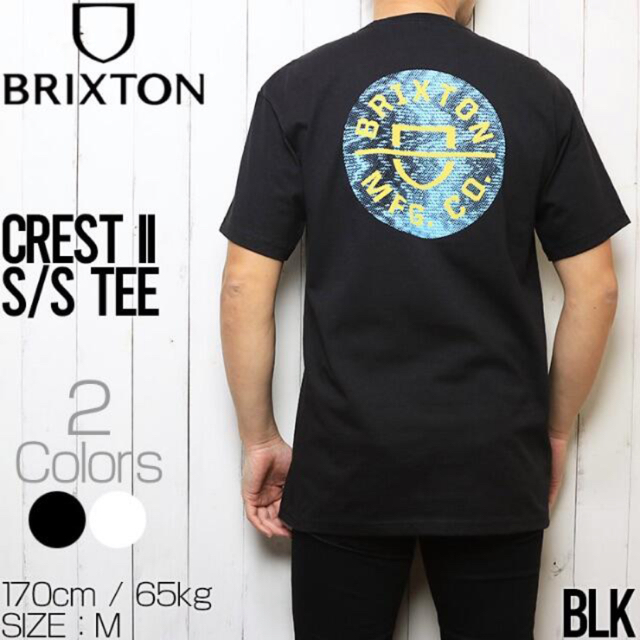BRIXTON ブリクストン CREST II S/S TEE 半袖Tシャツ