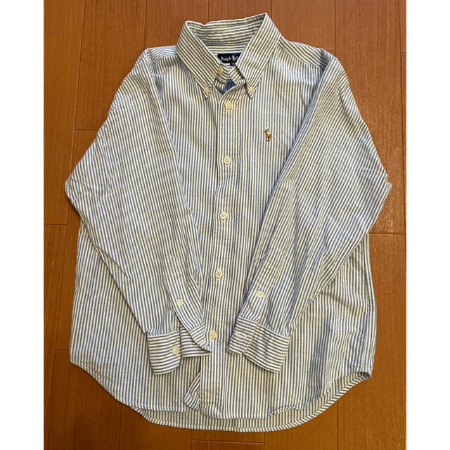 POLO RALPH LAUREN(ポロラルフローレン)のポロ ラルフローレン#ボタンダウンシャツ#ストライプ キッズ/ベビー/マタニティのキッズ服男の子用(90cm~)(ブラウス)の商品写真