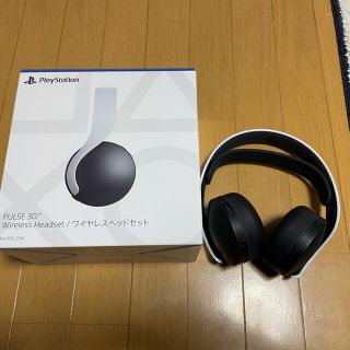 プランテーション(Plantation)のPS5 ワイヤレスヘッドセット　付属品あり(ヘッドフォン/イヤフォン)