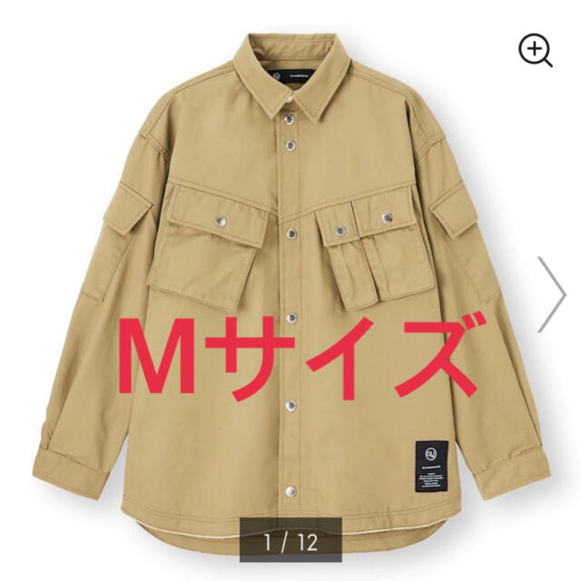 GU(ジーユー)のGU UNDERCOVER ミリタリージャケット M メンズのジャケット/アウター(ミリタリージャケット)の商品写真