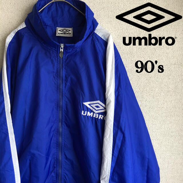 90s UMBRO ナイロン　ジャケット　ブルゾン　アンブロ　90's 古着　L | フリマアプリ ラクマ