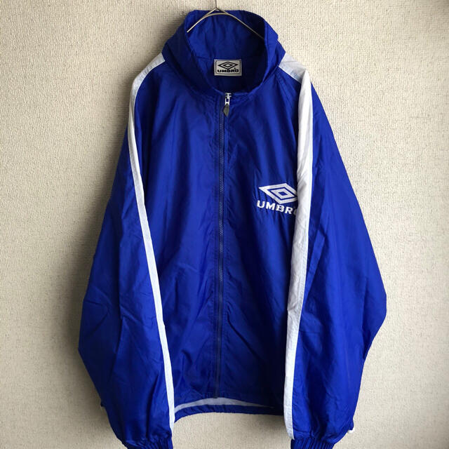 90s UMBRO ナイロン　ジャケット　ブルゾン　アンブロ　90's 古着　L