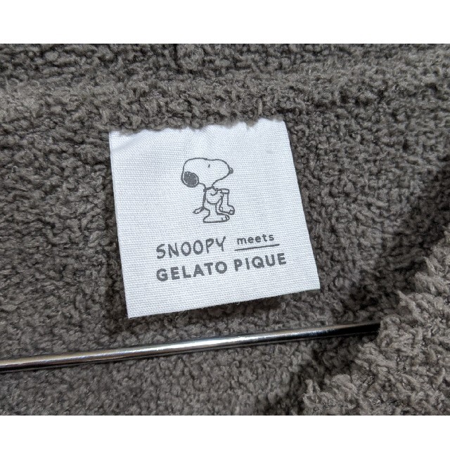 gelato pique(ジェラートピケ)のジェラピケ　スヌーピー　パーカー レディースのルームウェア/パジャマ(ルームウェア)の商品写真