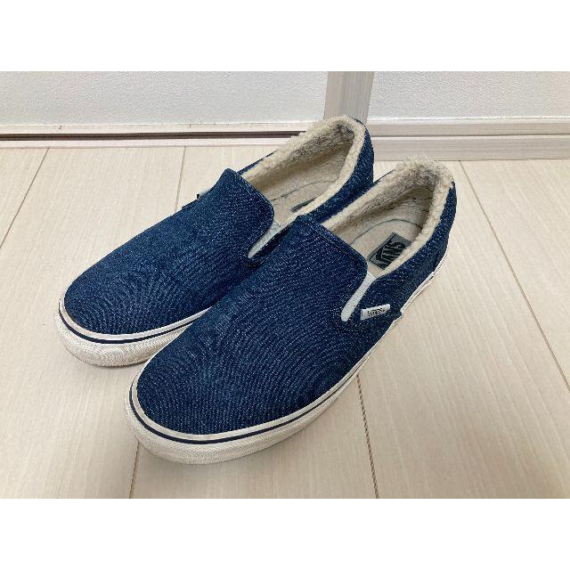 VANS(ヴァンズ)の★美品 VANS バンズ スリッポン V98CL RANCH ボア 28.5 メンズの靴/シューズ(デッキシューズ)の商品写真