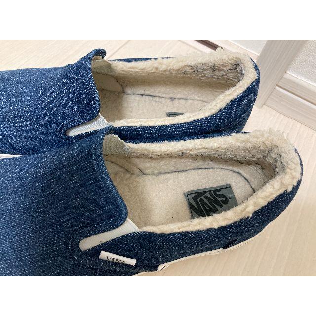 VANS(ヴァンズ)の★美品 VANS バンズ スリッポン V98CL RANCH ボア 28.5 メンズの靴/シューズ(デッキシューズ)の商品写真