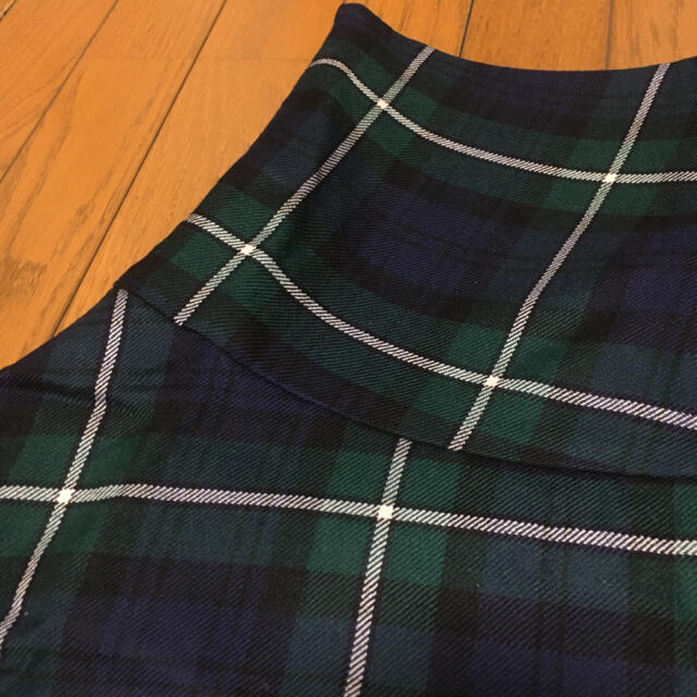 英国スコットランド製 タータンチェック スカート