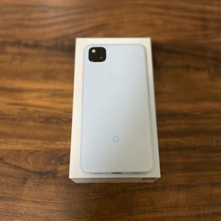 グーグルピクセル(Google Pixel)のGoogle Pixel 4a 128GB Barely Blue SIMフリー(スマートフォン本体)