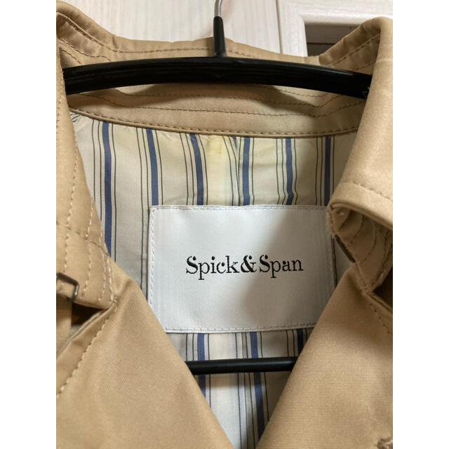 Spick & Span(スピックアンドスパン)のspick and span 人気　サキゾメギャバトレンチコート レディースのジャケット/アウター(トレンチコート)の商品写真