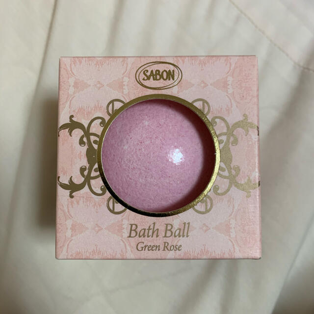 SABON(サボン)の【新品】SABON バスボール グリーン・ローズ コスメ/美容のボディケア(入浴剤/バスソルト)の商品写真