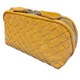 ボッテガヴェネタ(Bottega Veneta)のBOTTEGA VENETA 美品 ミディアムコスメティックケース 化粧 ポーチ(ポーチ)