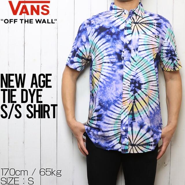 SURFVANS ヴァンズ NEW AGE TIE DYE S/S SHIRT