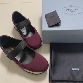 プラダ(PRADA)のPRADA プラダ スニーカー ベルクロ(スニーカー)